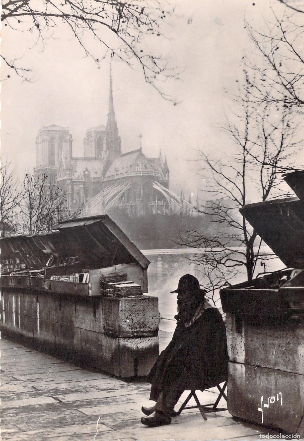 Postales: Postal Par&iacute;s El Ancestro de los Bouquinistas Quai de la Tournelle