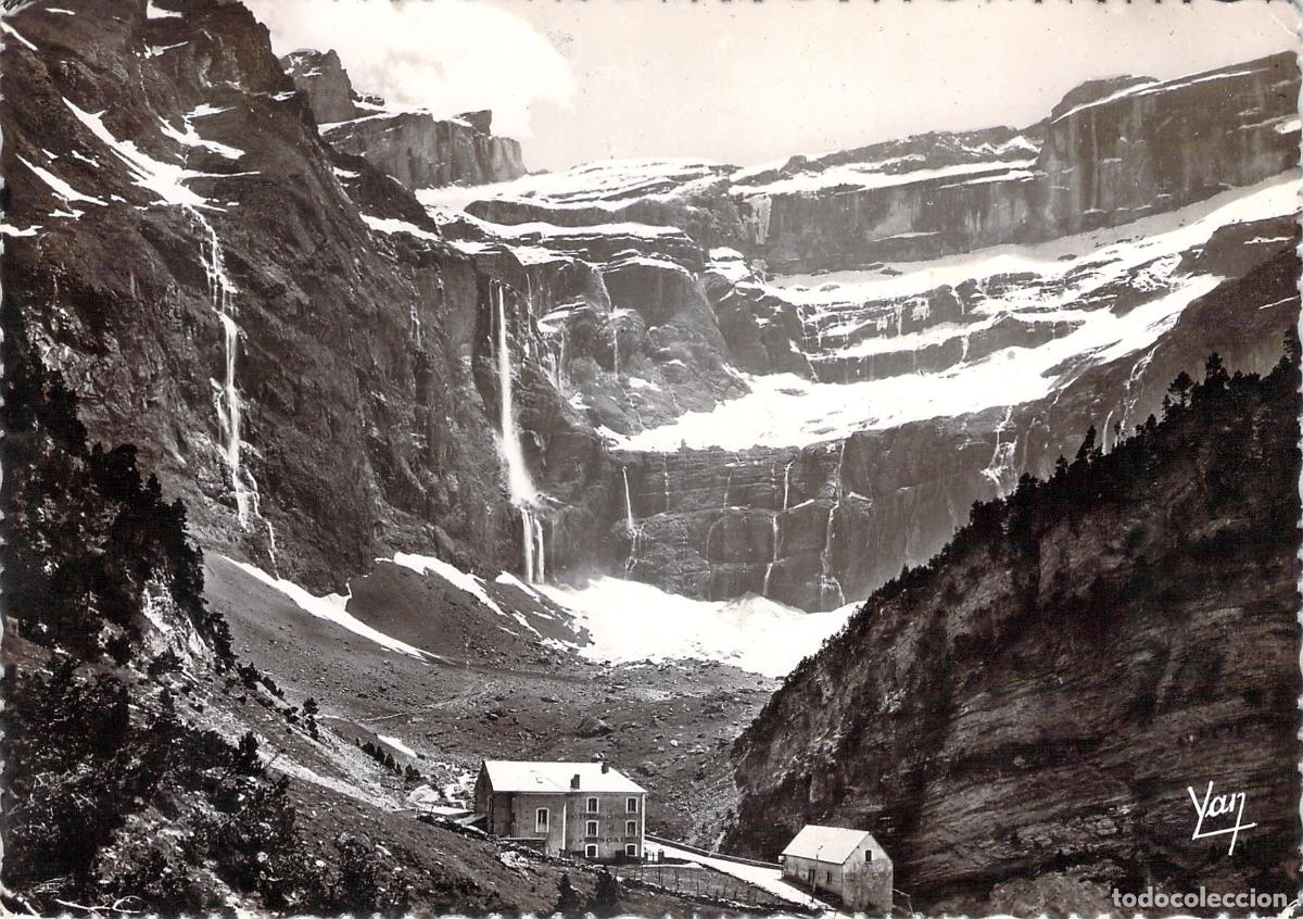Postales: Postal del Circo de Gavarnie y la Gran Cascada