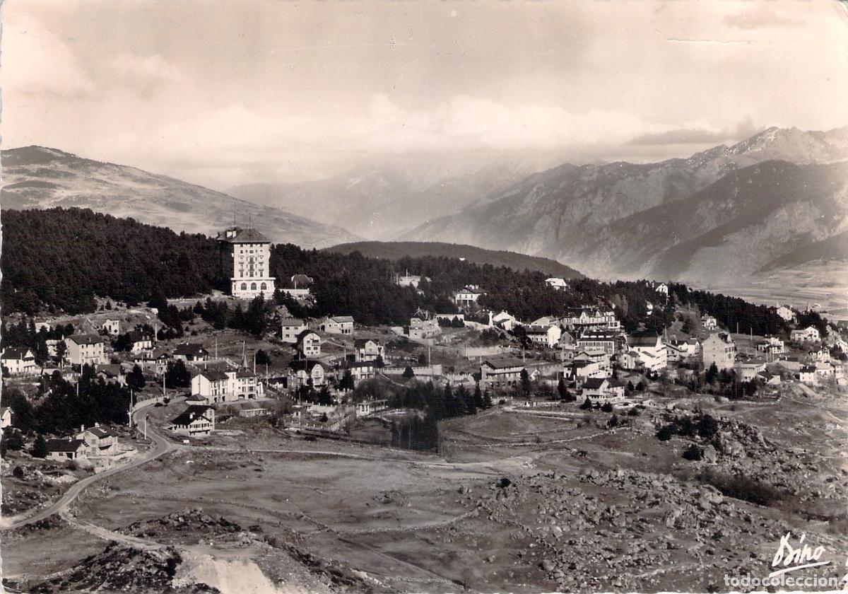 Postales: Postal de Font-Romeu Vista General de la Estaci&oacute;n desde Altasolana