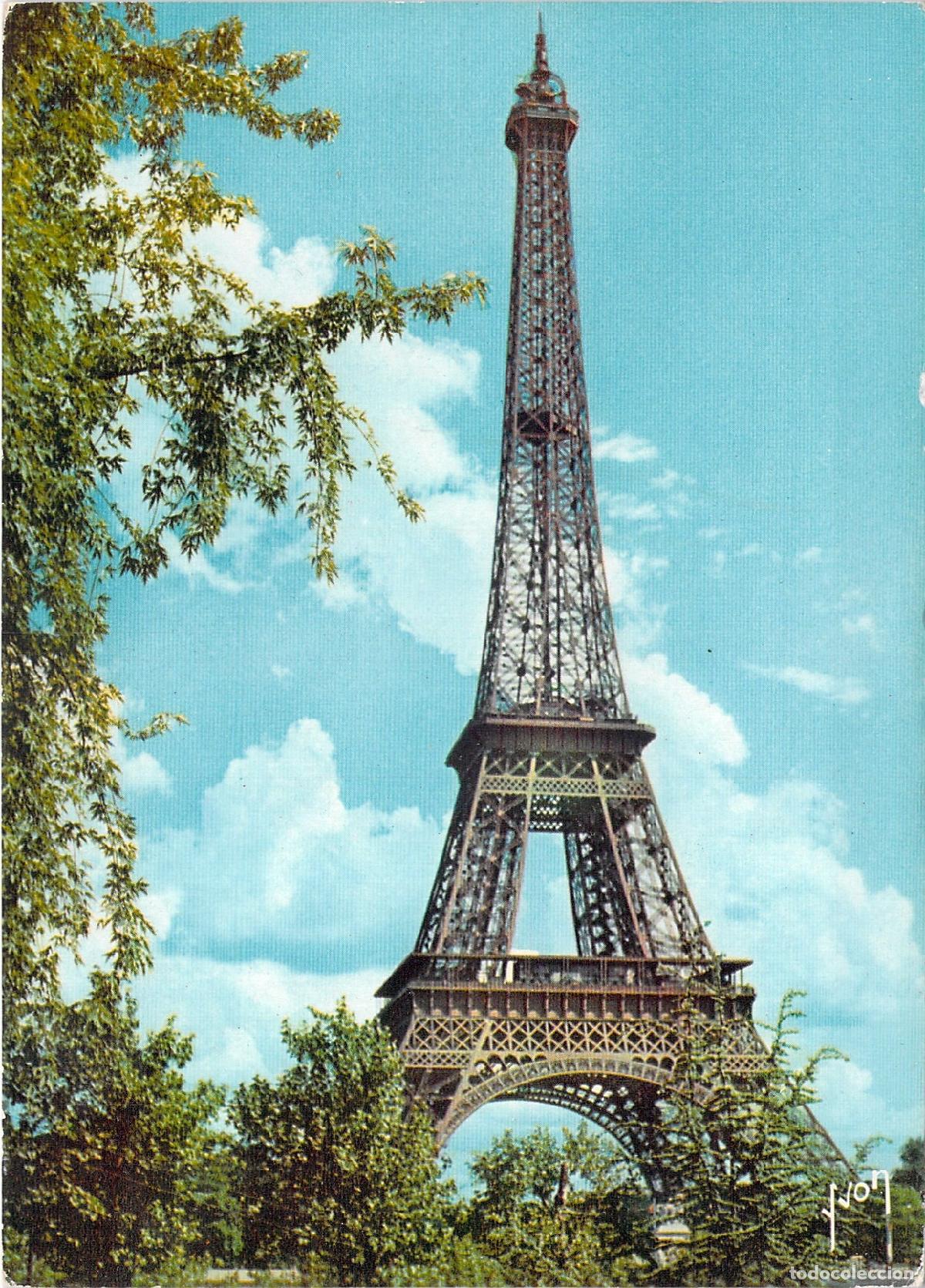 Cartoline: Tarjeta Postal Par&iacute;s La Torre Eiffel desde los Jardines de Chaillot