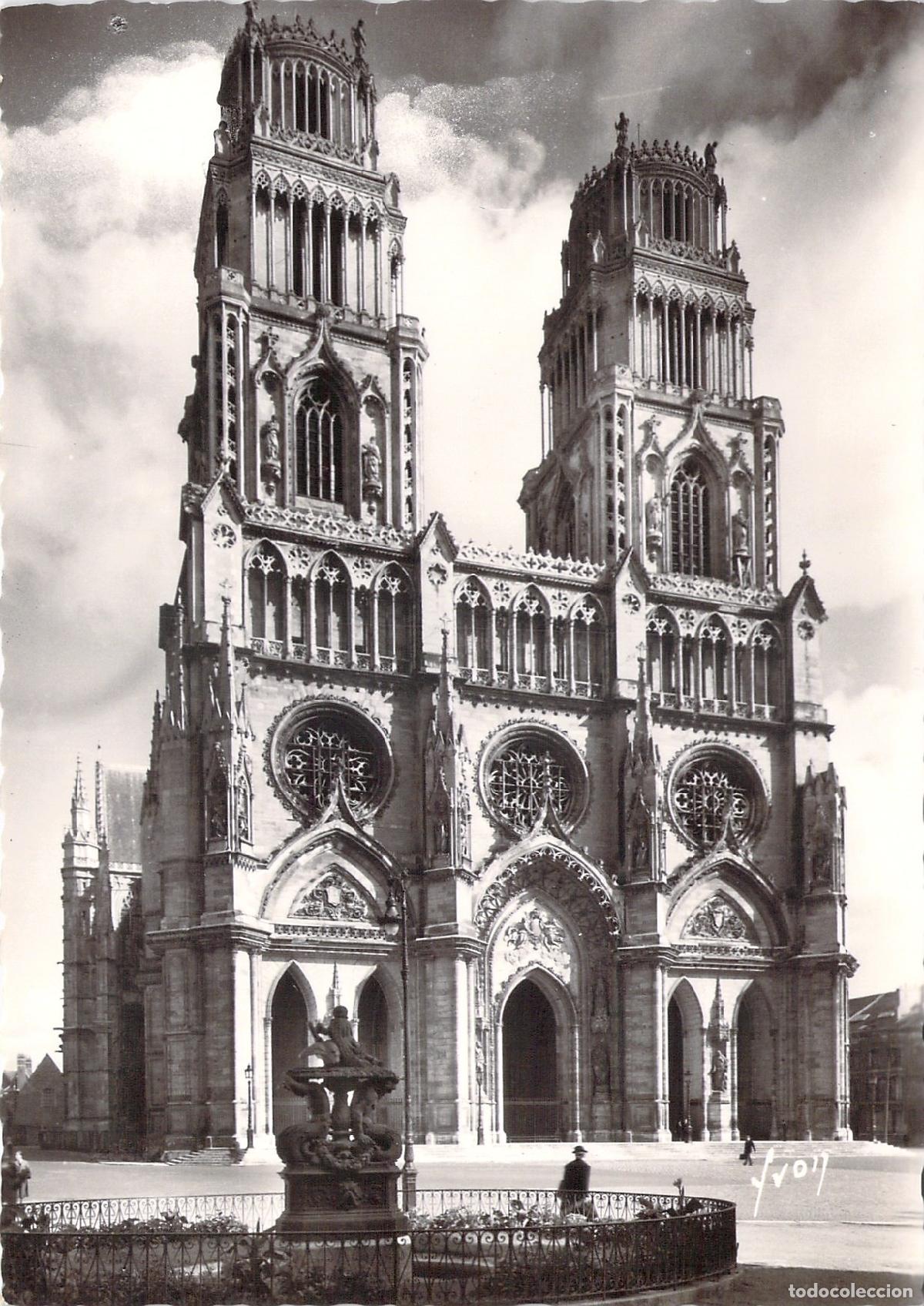 Cartoline: Postal de la Catedral de Sainte-Croix en Orleans, Francia