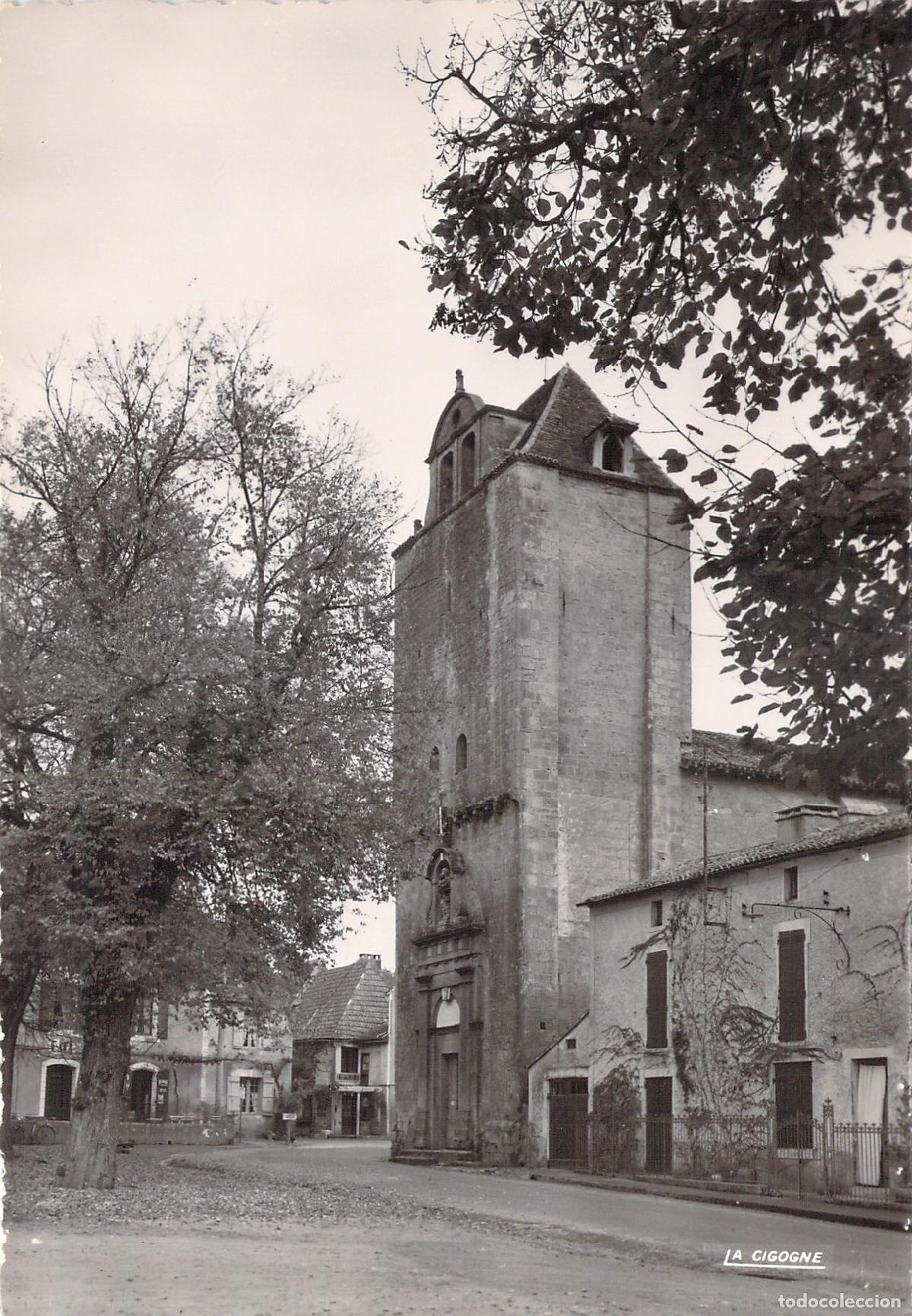 Cartoline: Postal de la Iglesia de Tr&eacute;molat, Dordogne, Francia