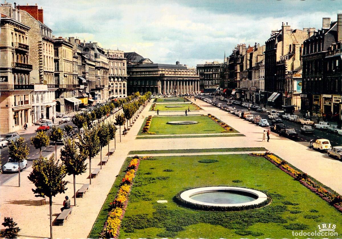 Postales: Postal de Burdeos Les All&eacute;es de Tourny y el Gran Teatro