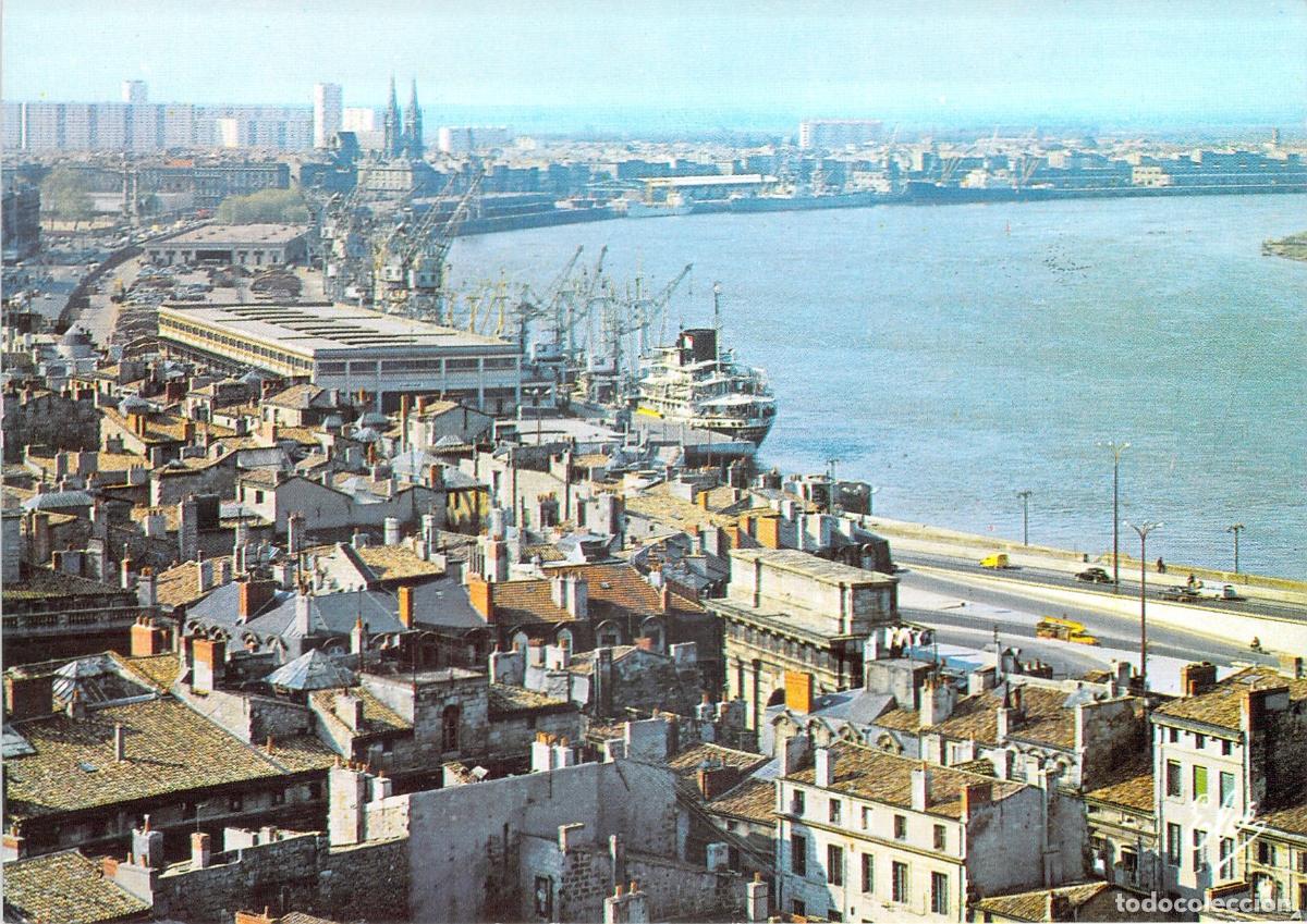 Postales: Postal de Burdeos, Vista General de la R&iacute;a, Francia