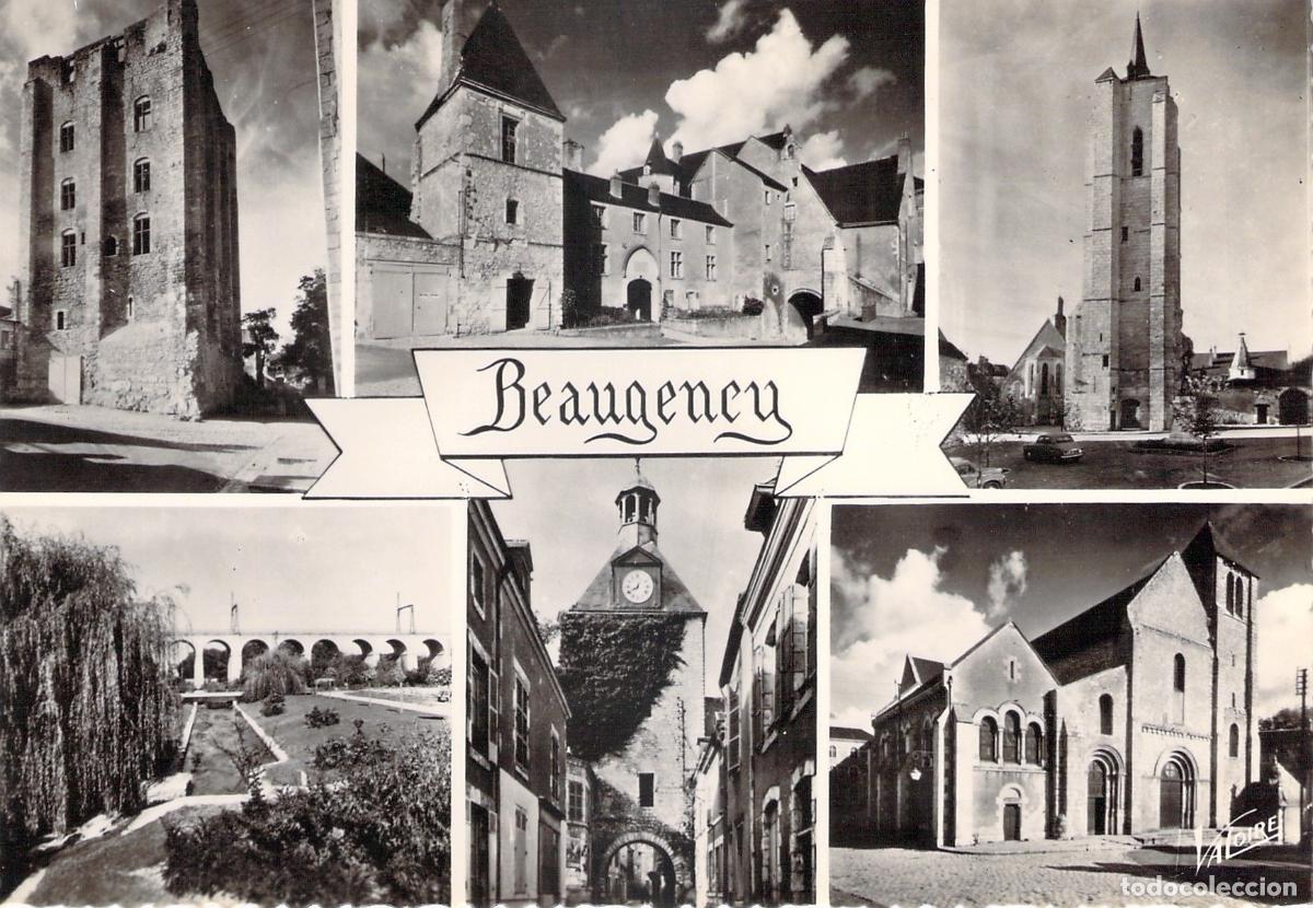 Postales: Postal Multivista de Beaugency Monumentos y Castillo Dunois