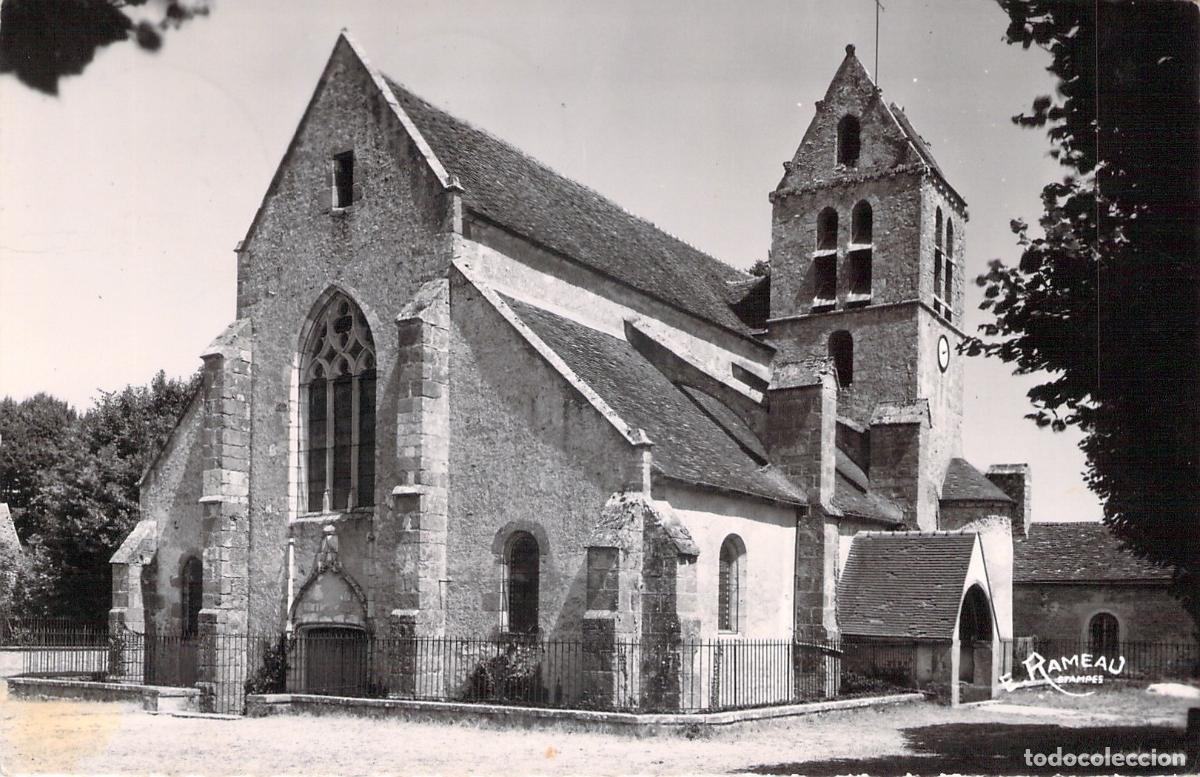 Postales: Postal de la Iglesia de Villeconin, Seine-et-Oise, Francia
