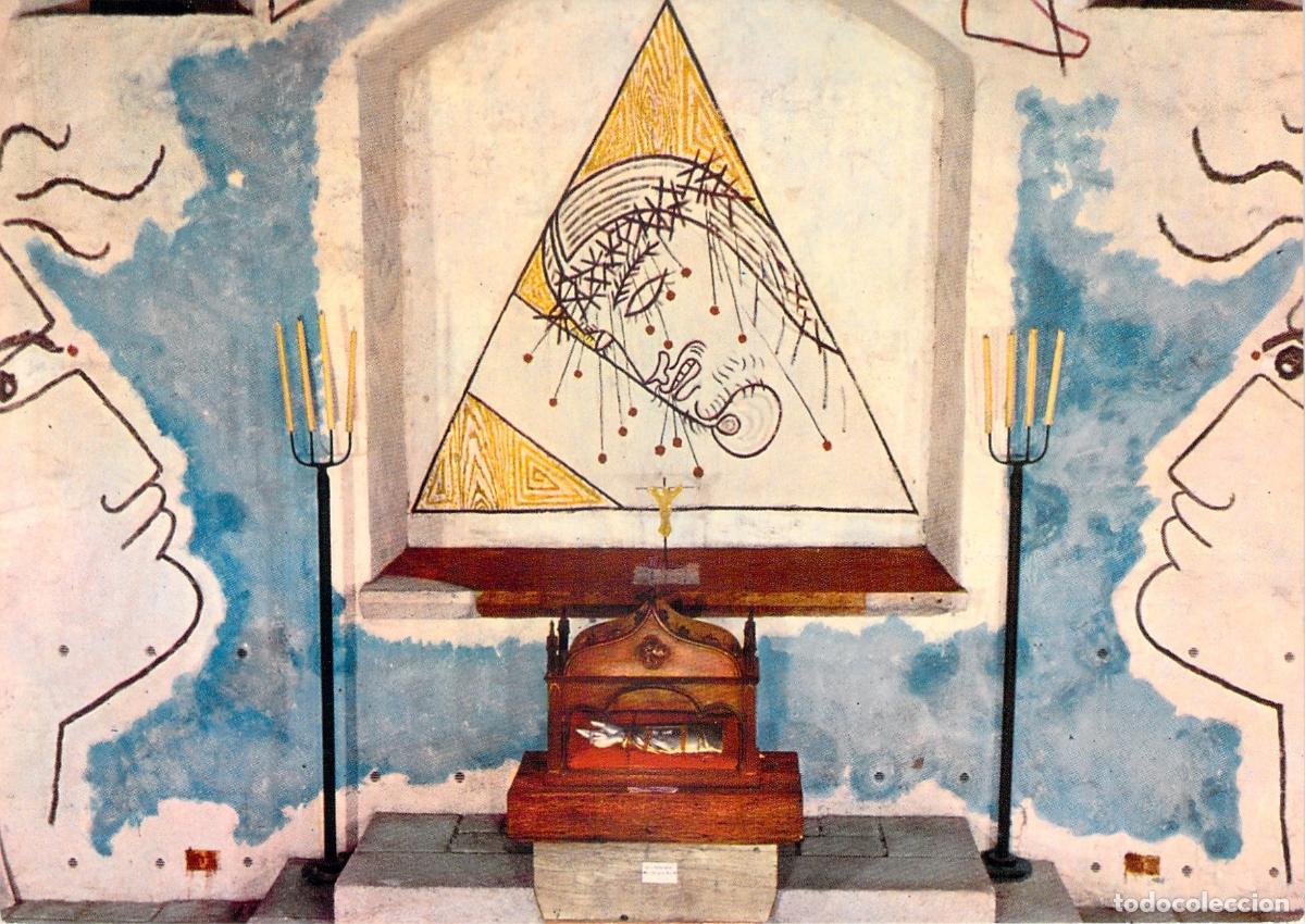 Postales: Postal Milly-la-For&ecirc;t Capilla Saint-Blaise-des-Simples Jean Cocteau