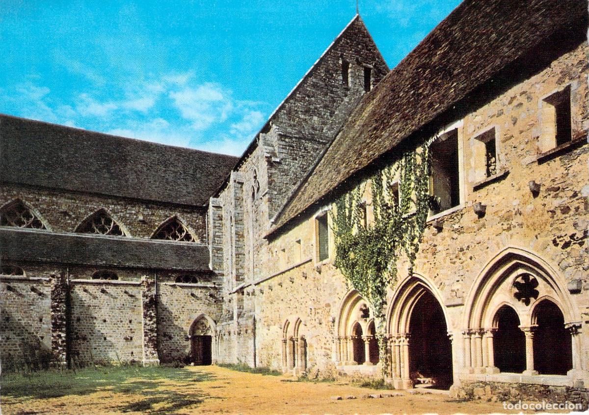 Postales: Postal Abad&iacute;a Cisterciense de l'&Eacute;pau en Le Mans