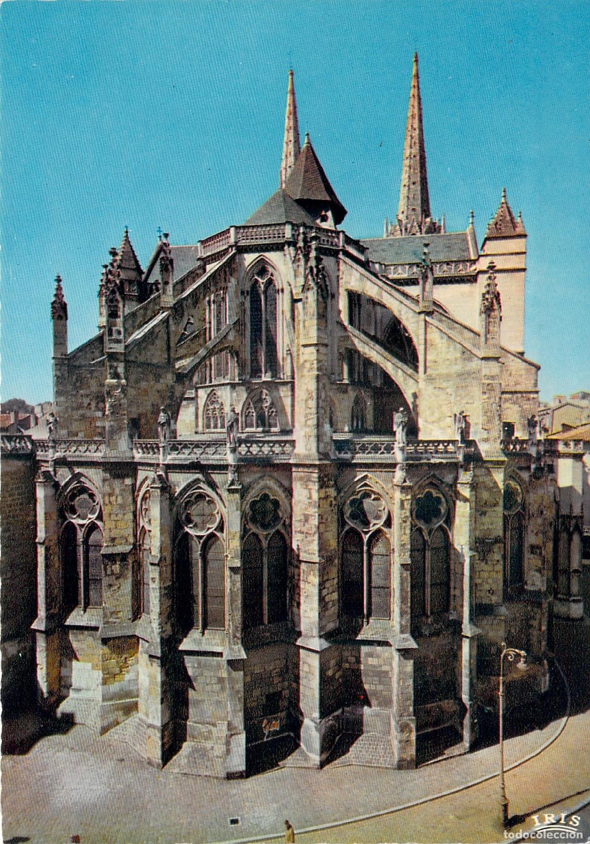 Postales: Postal de la Catedral de Bayona &Aacute;bside Lumicap Francia
