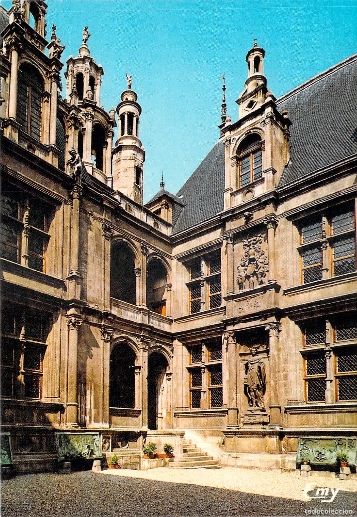 Postales: Postal de Caen L'H&ocirc;tel d'Escoville Calvados Francia
