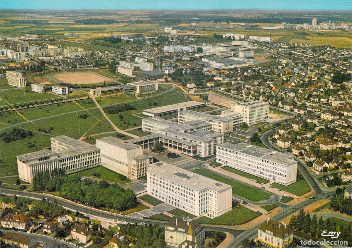 Cartes Postales: Tarjeta Postal Vista A&eacute;rea de la Universidad de Caen Calvados