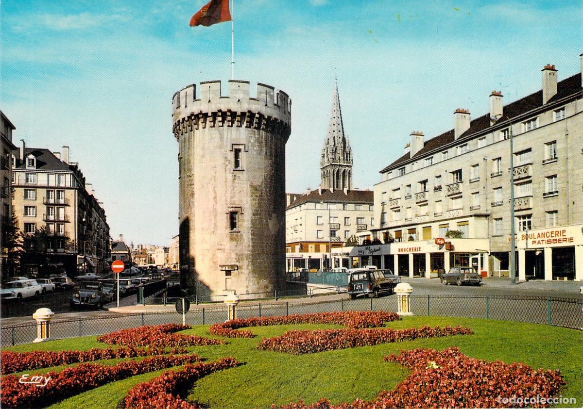 Cartes Postales: Postal de Caen Normand&iacute;a Torre Guillaume Le Roy y Castillo