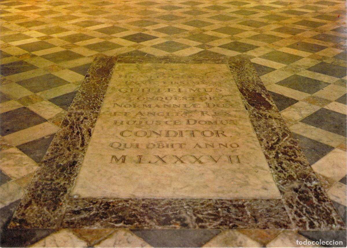 Postkarten: Postal Caen Iglesia Saint-Etienne Tumba de Guillermo el Conquistador