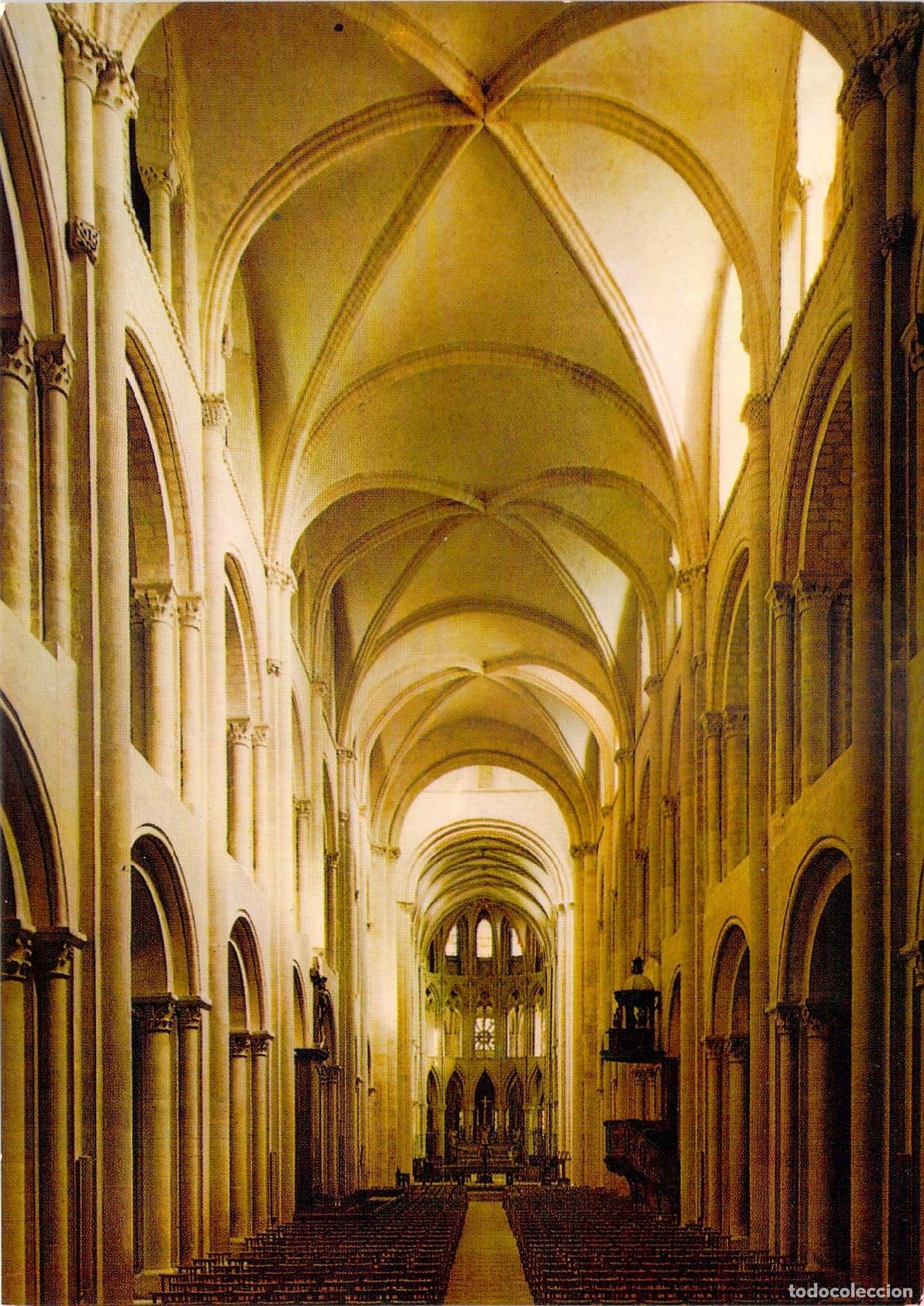 Postkarten: Postal de la Iglesia de Saint-Etienne, Abbaye aux Hommes, Caen