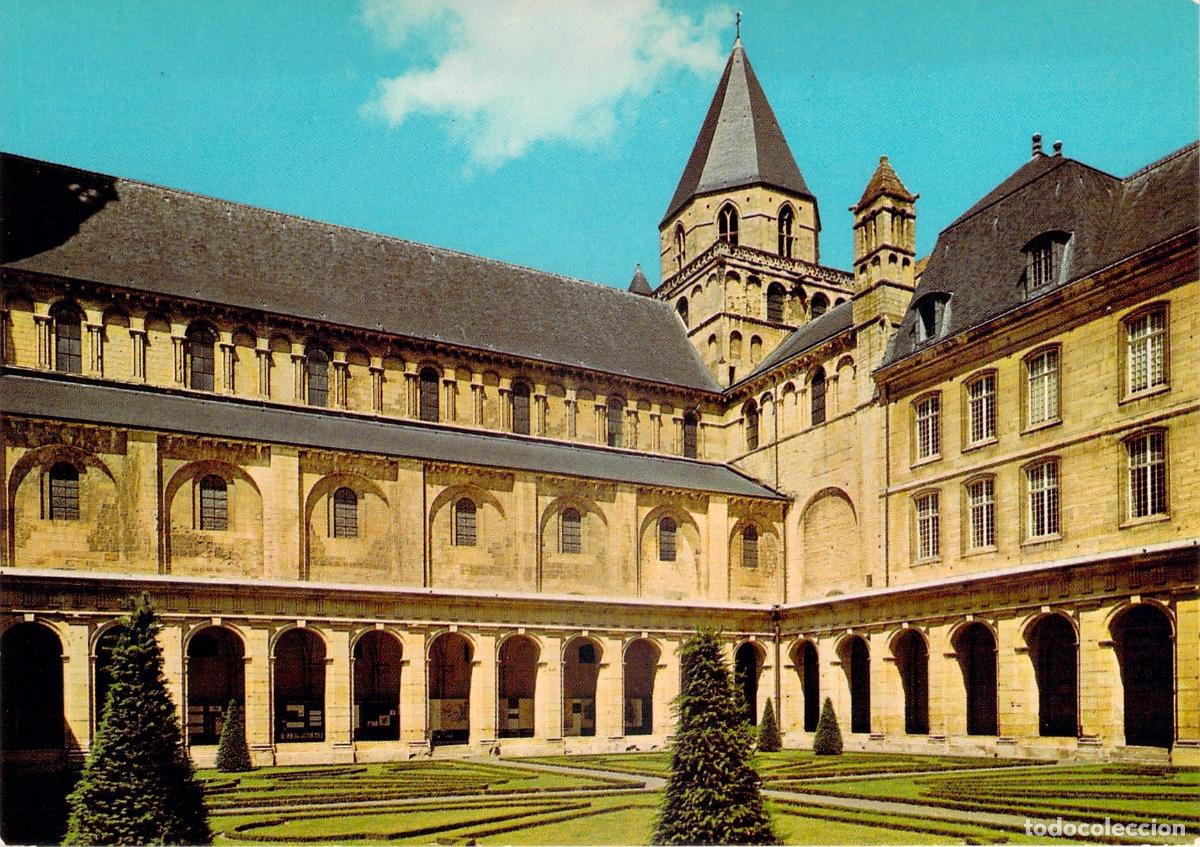 Postkarten: Postal Claustro de la Abad&iacute;a de los Hombres, Caen