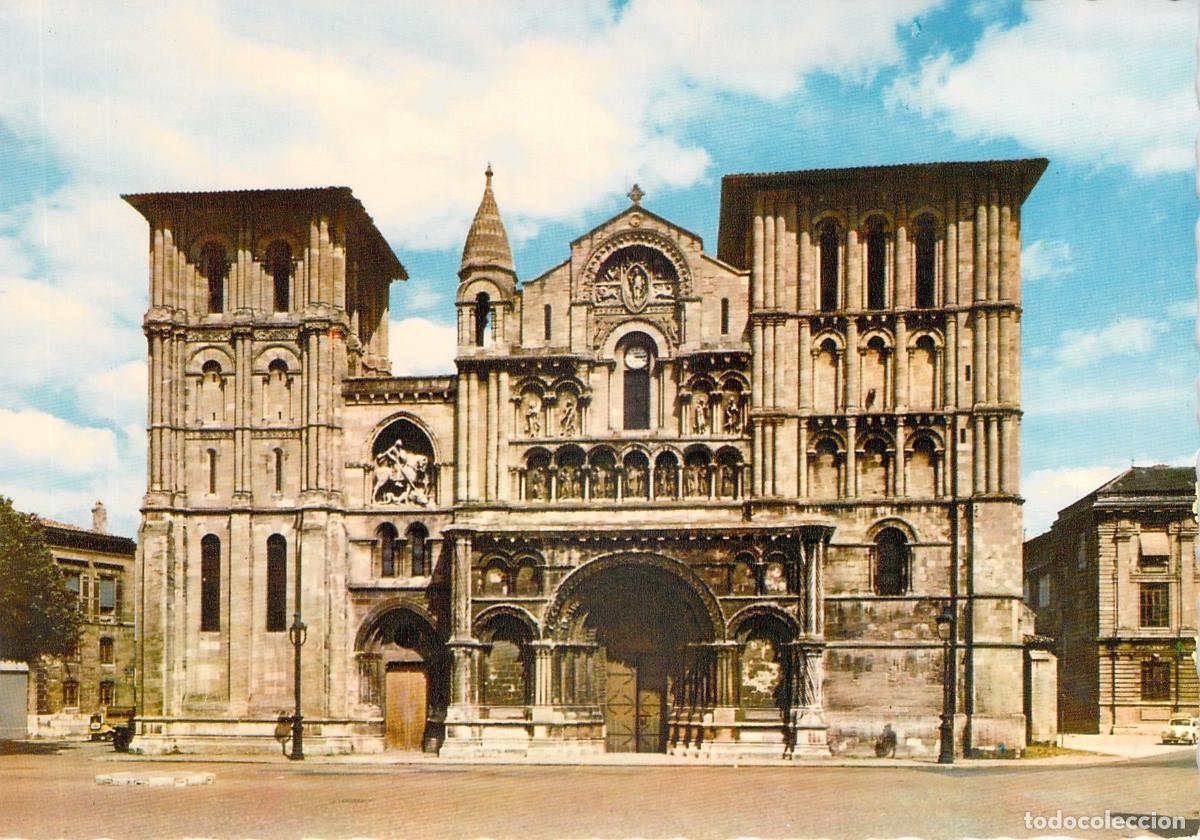 Postales: Postal Iglesia Rom&aacute;nica de Sainte-Croix de Burdeos