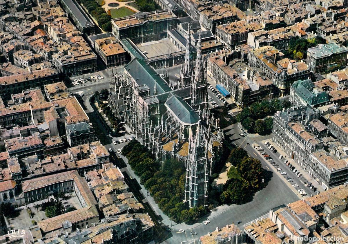 Postales: Postal de Vista A&eacute;rea de la Catedral de Saint-Andr&eacute;, Burdeos