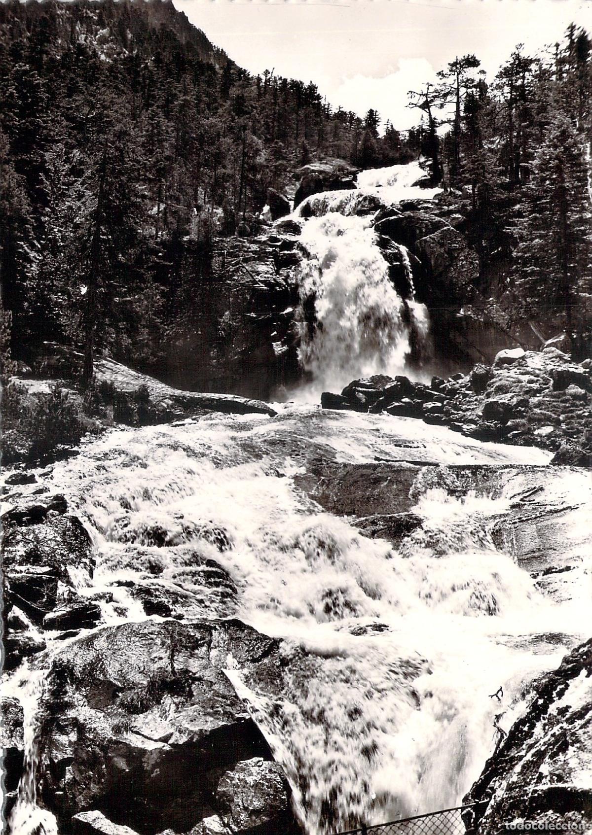 Postales: Postal Cascada del Pont d'Espagne Hautes-Pyr&eacute;n&eacute;es