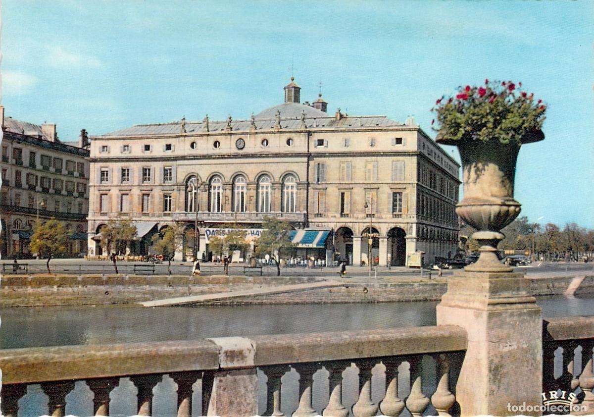 Cartes Postales: Postal del Teatro de Bayona en Francia junto al R&iacute;o