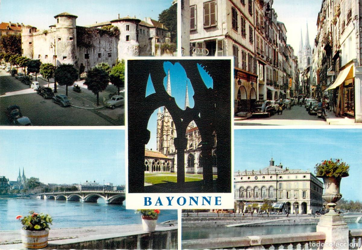 Cartes Postales: Tarjeta Postal Multivista de Bayona - Vistas Hist&oacute;ricas de Francia