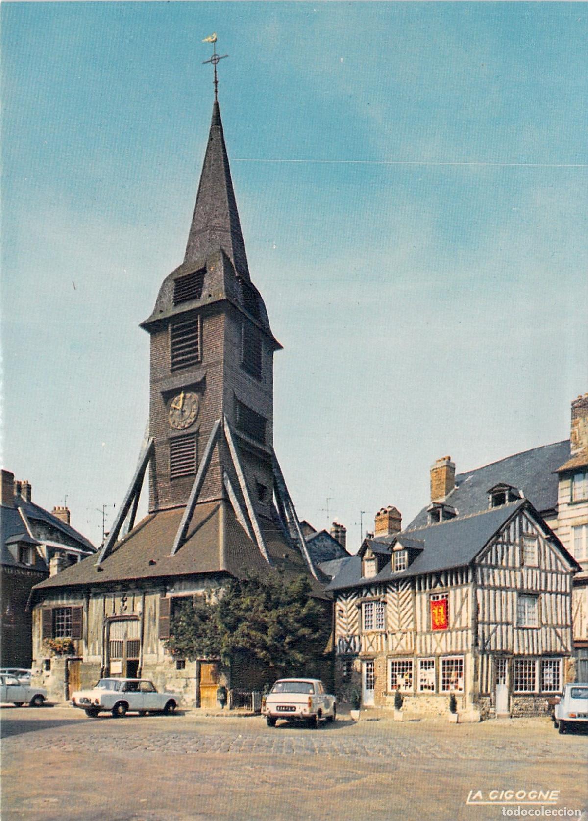 Cartes Postales: Postal del Campanario de Sainte-Catherine en Honfleur, Normand&iacute;a