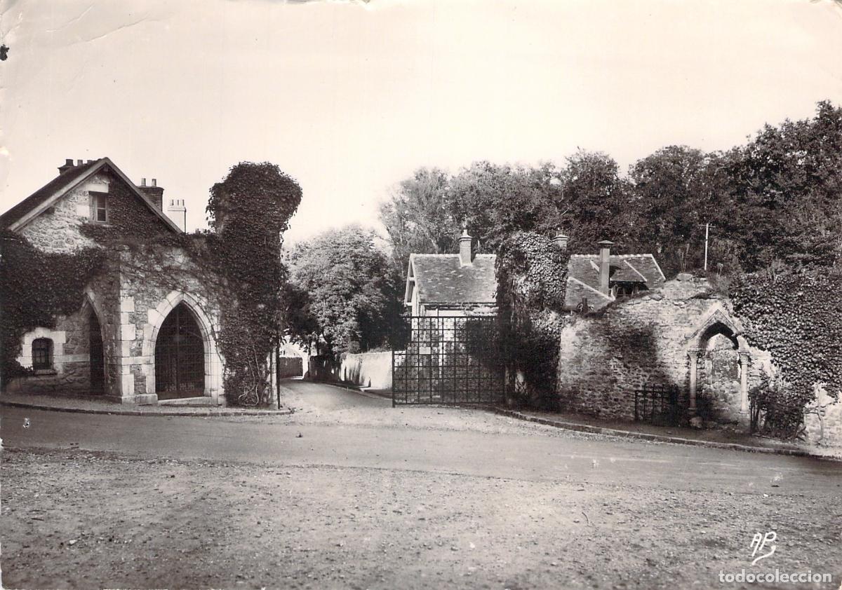 Cartes Postales: Postal Entrada de la Abad&iacute;a de Vaux en Cernay Francia