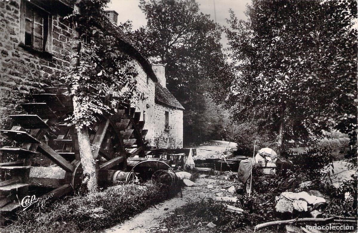 Postales: Postal de Gl&eacute;nic Francia Moulin de Chibert Molino de Agua