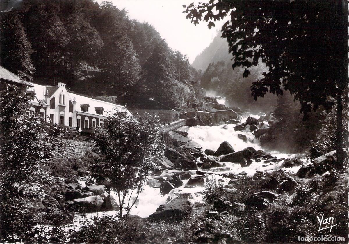 Postales: Postal de Cauterets La Raill&egrave;re y el Gave de G&eacute;ret