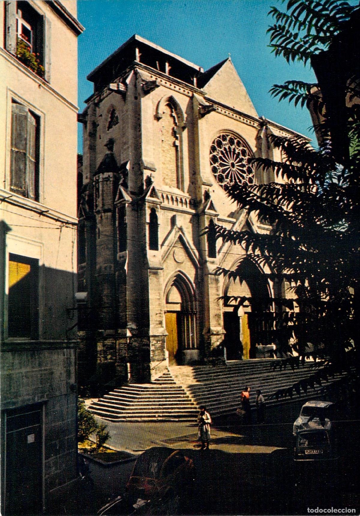 Postales: Postal de la Iglesia de Saint-Roch en Montpellier, Francia