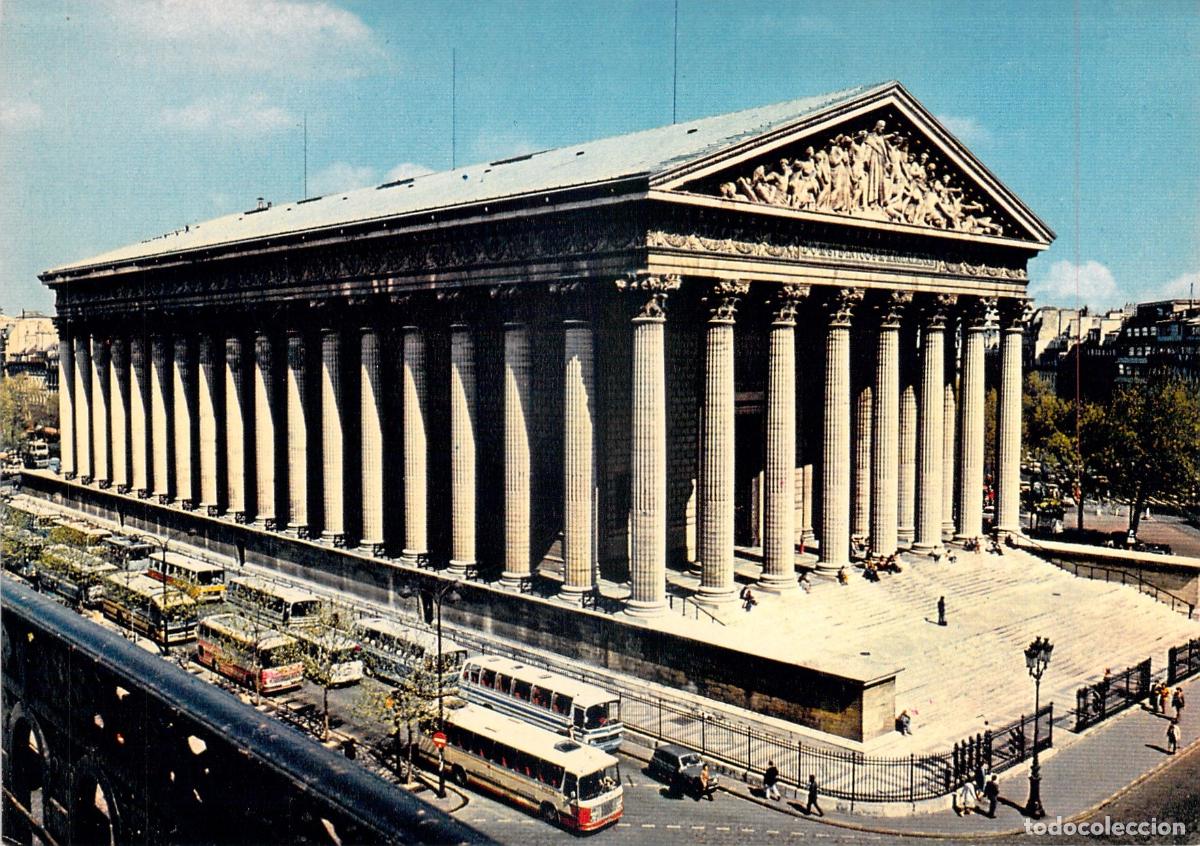 Cartes Postales: Postal de la Iglesia de la Madeleine en Par&iacute;s