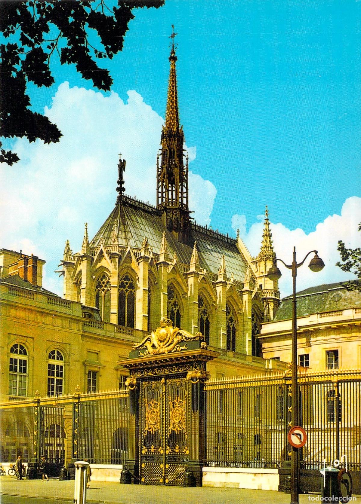 Cartes Postales: Postal de La Sainte Chapelle en Par&iacute;s, Francia