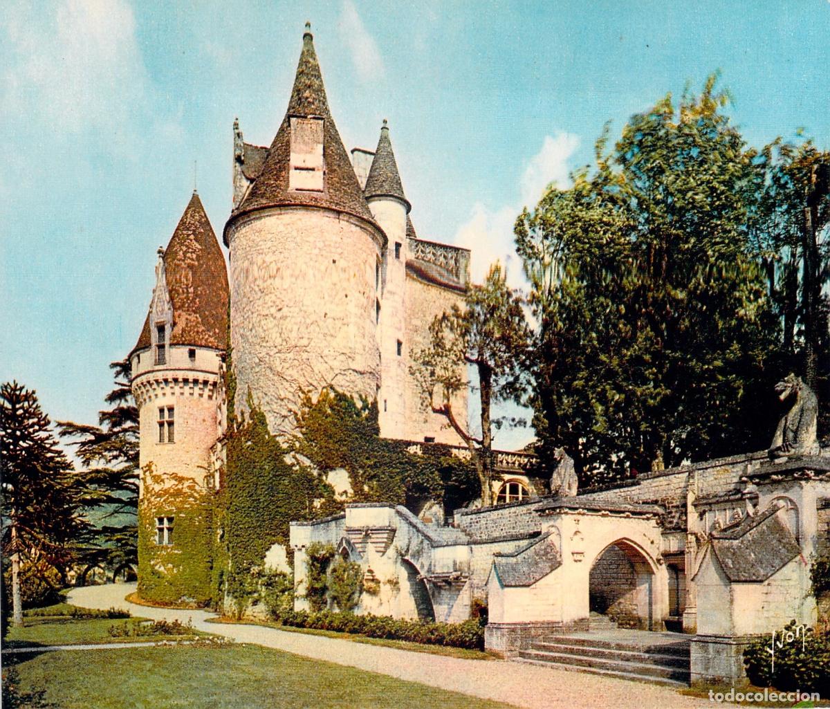 Postales: Postal Castillo de Milandes Castelnaud Dordogne Francia