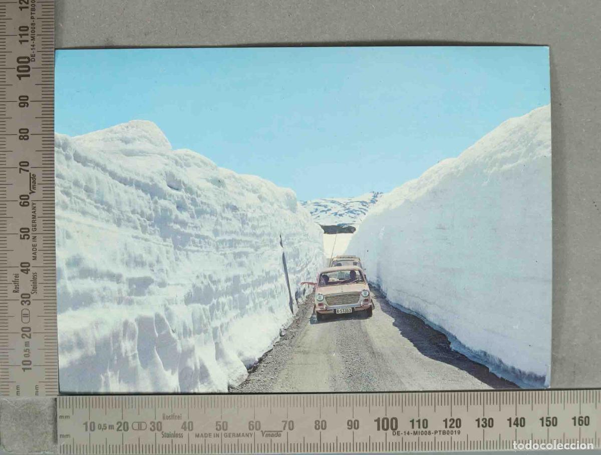 Postales: POSTAL. Norge: H&oslash;yfjellsovergang, fotografert i juni.