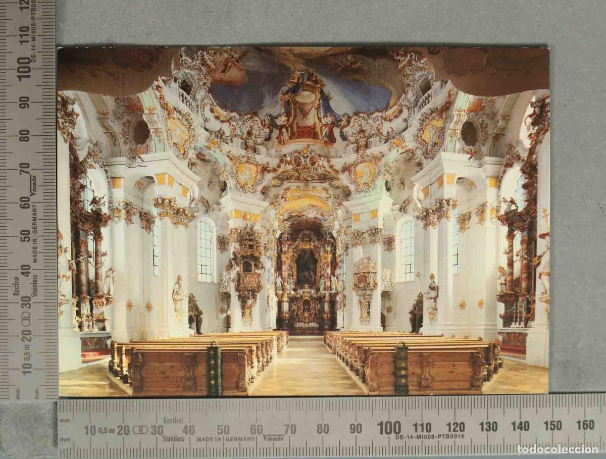 Postales: POSTAL. DIE WIESWallfahrtskirche des Pr&auml;monstratenserklosters