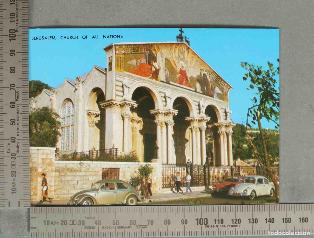 Postales: POSTAL. Jerusalem - Church of All Nations - Facade
