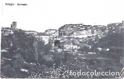 Postales: Italia y Perugia, Panorama, ed. Brunner & Como, Ponte de Friellas Portugal 1908 (13503)