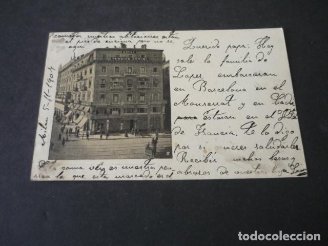 Postcards: MILAN ITALIA HOTEL PENSION BONINI