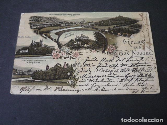 Postkarten: BAD NASSAU ALEMANIA POSTAL CROMOLITOGAFICA IN DIVIDIR GRUSS AUS
