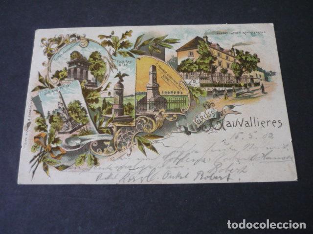 Postais: LAUVALLIERES ALEMANIA POSTAL CROMOLITOGAFICA IN DIVIDIR GRUSS AUS