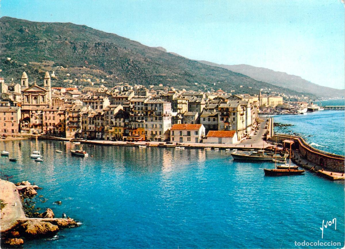 Postales: Postal del Puerto Viejo de Bastia en C&oacute;rcega