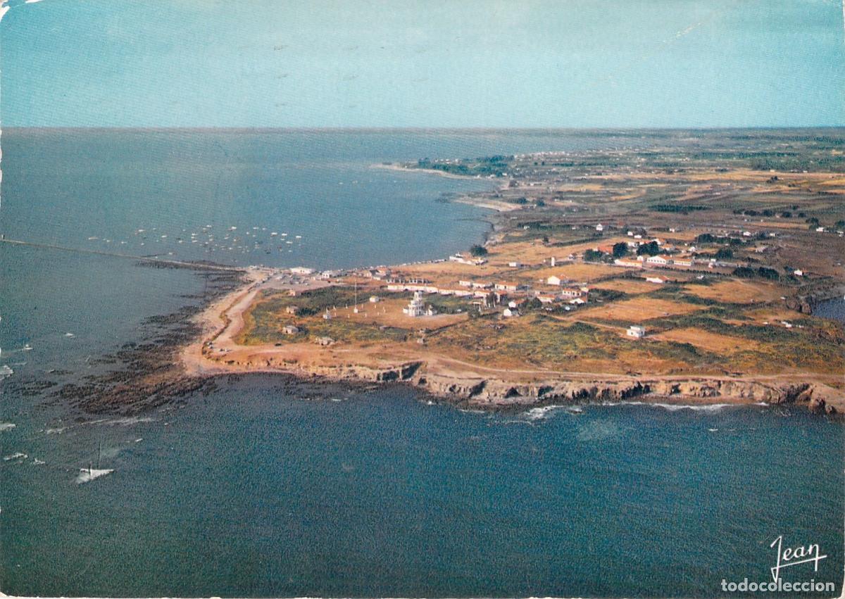 Postales: Postal de la Pointe Saint-Gildas en Pr&eacute;failles Vista A&eacute;rea