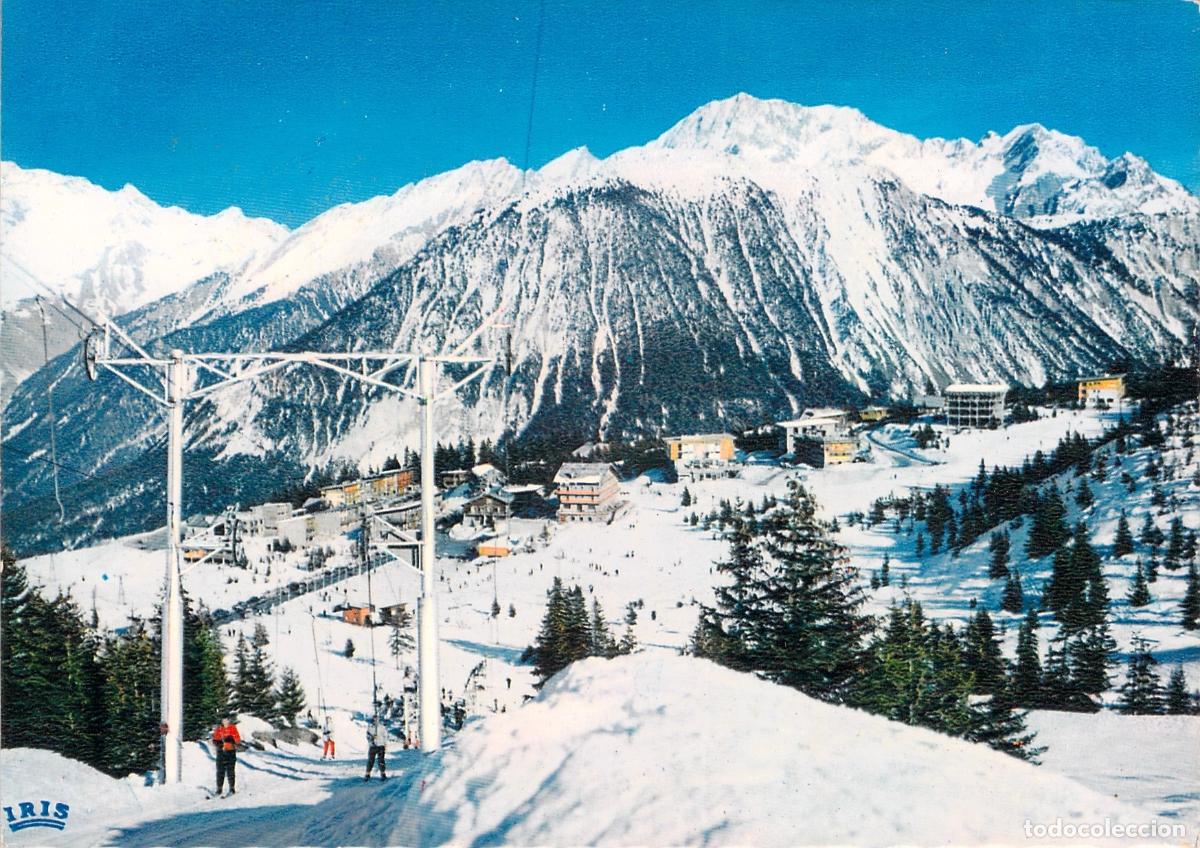 Postales: Postal Courchevel La Station desde pistas de La Loze