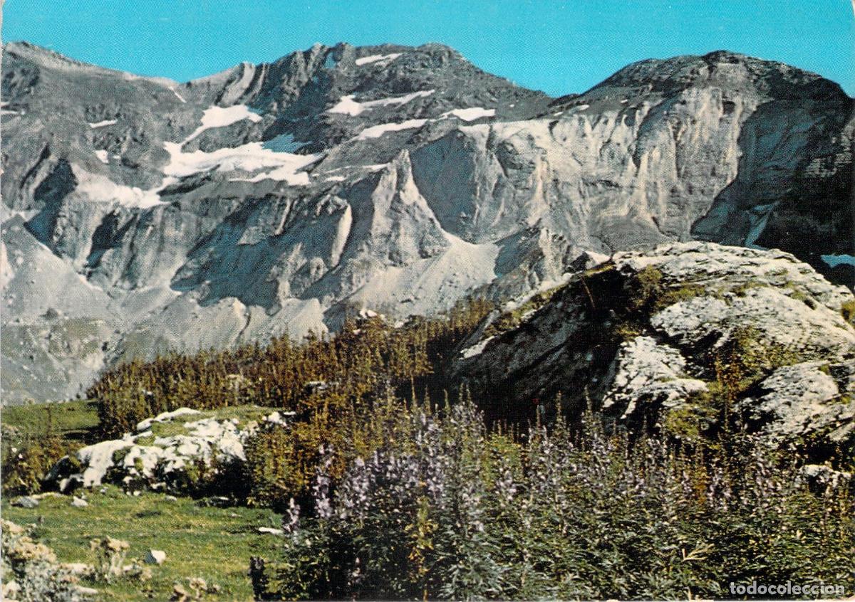 Postales: Postal de la Munia y Cirque de Troumouse, Altos Pirineos, Francia