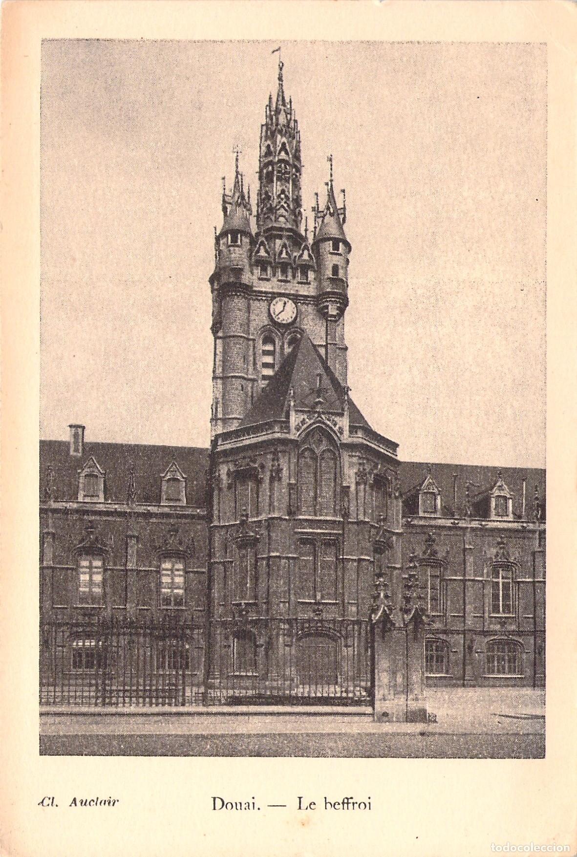 Postales: Postal de Douai - El Campanario (Le Beffroi), Francia