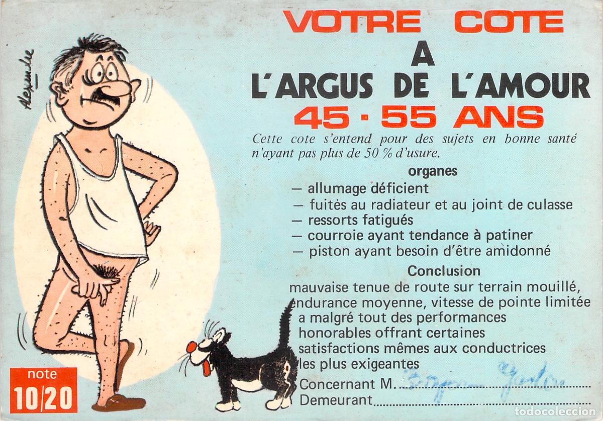 Postales: Postal Francesa de Humor Gr&aacute;fico L'Argus de l'Amour