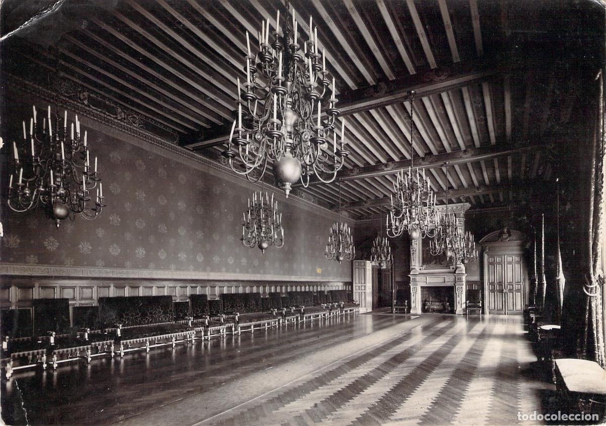 Postales: Postal del Sal&oacute;n de Fiestas del Ayuntamiento de La Rochelle, Francia