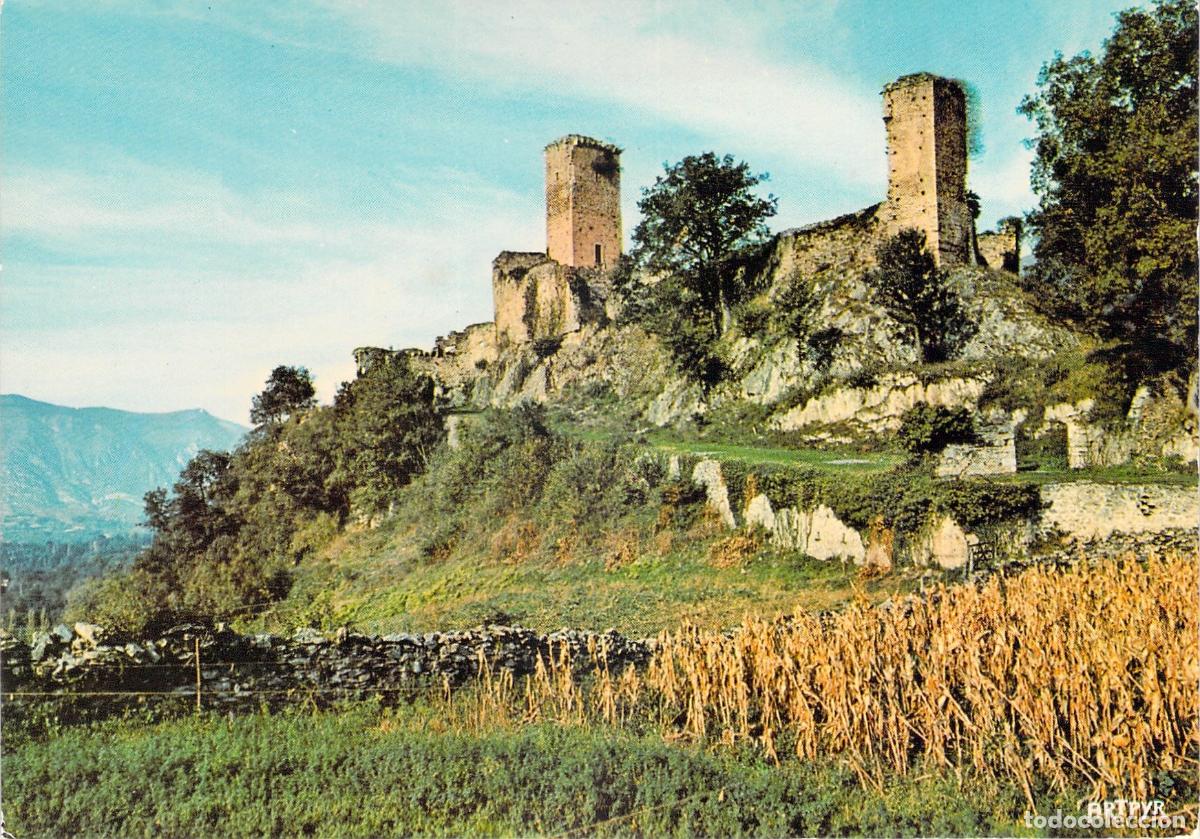 Postkarten: Postal Castillo de Beaucens y Donjon des Aigles en los Pirineos