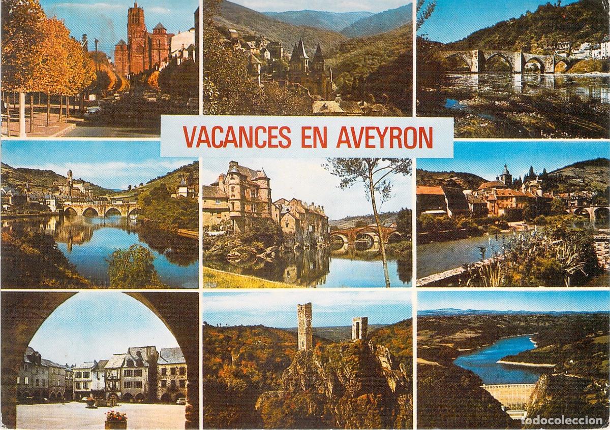 Cartes Postales: Postal Tur&iacute;stica Vacances en Aveyron Multivista