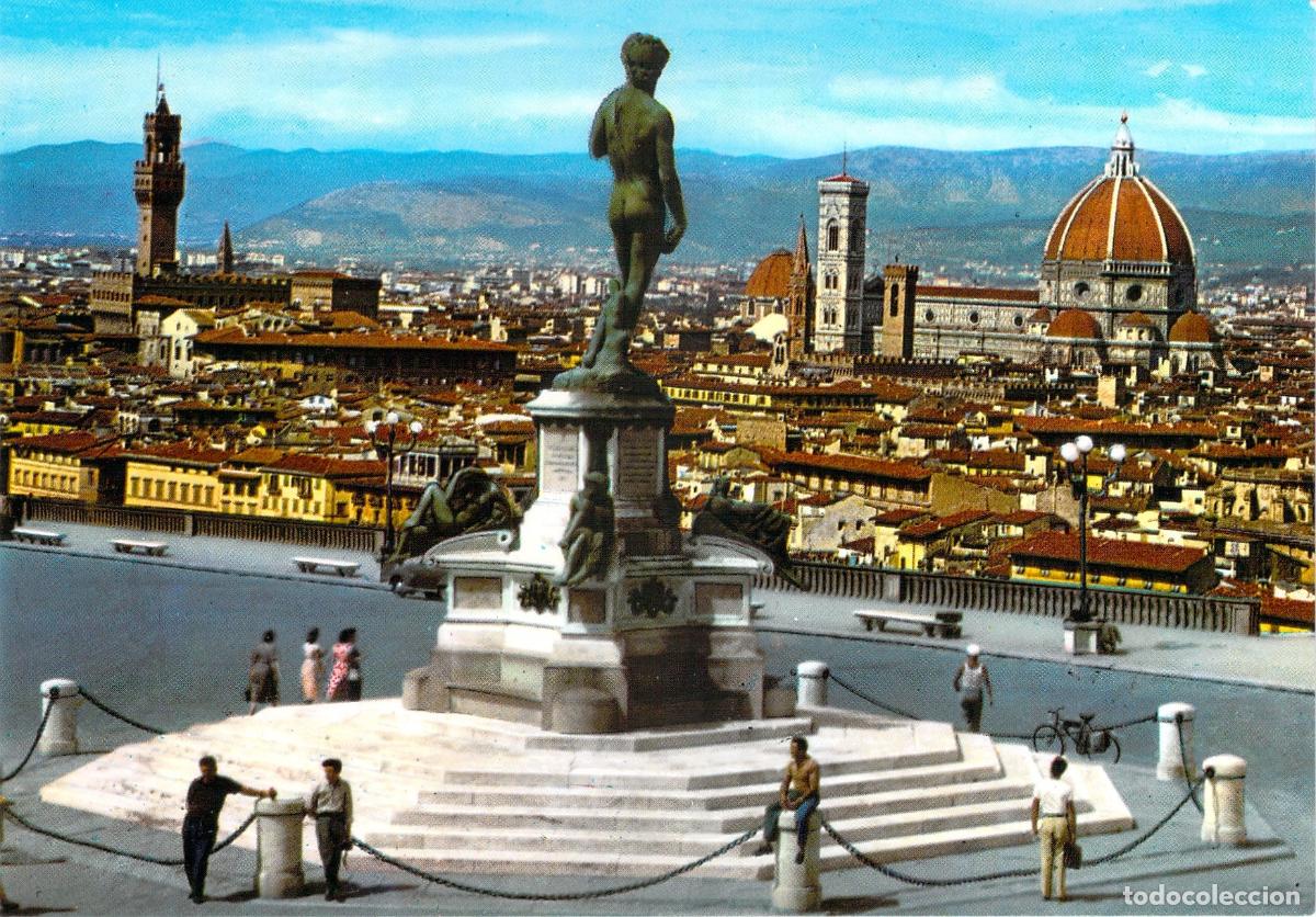 Cartes Postales: Postal de Florencia con Vista desde el Piazzale Michelangelo