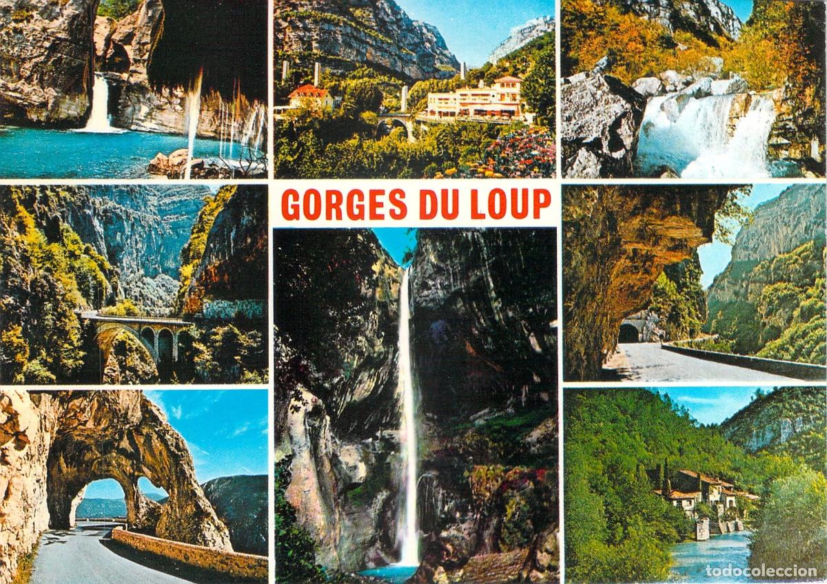 Cartes Postales: Postal Tur&iacute;stica Gorges du Loup, Costa Azul de Francia